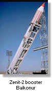 Zenit-2 booster - Baikonur 